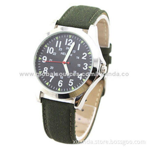 Promotional watches, AAA grade nylon strap alloy case, sample time 1 day